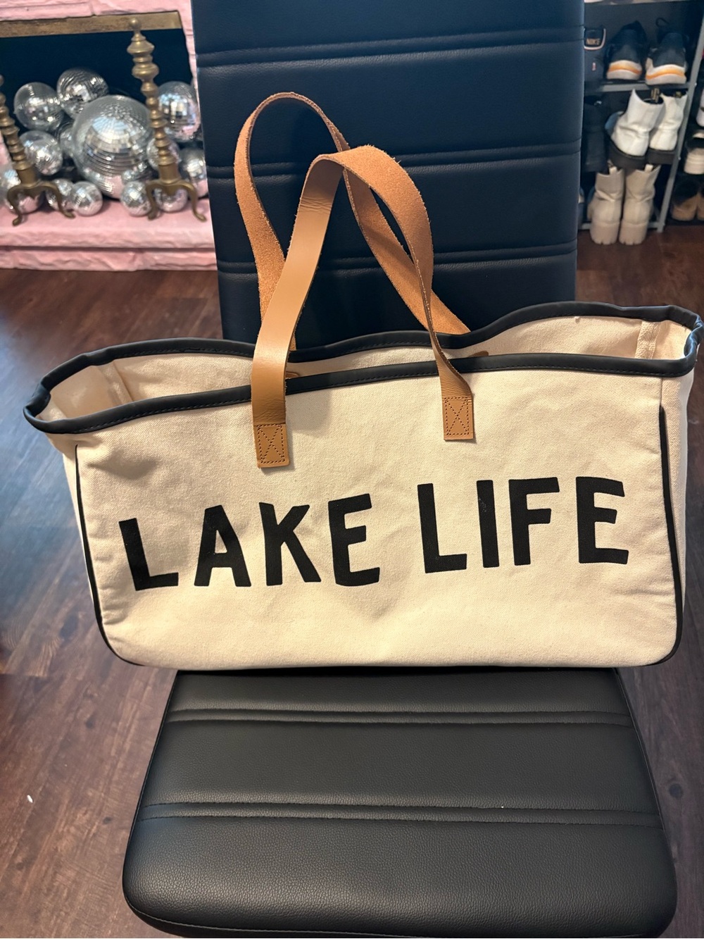 LAKE LIFE Canvas Tote Bag